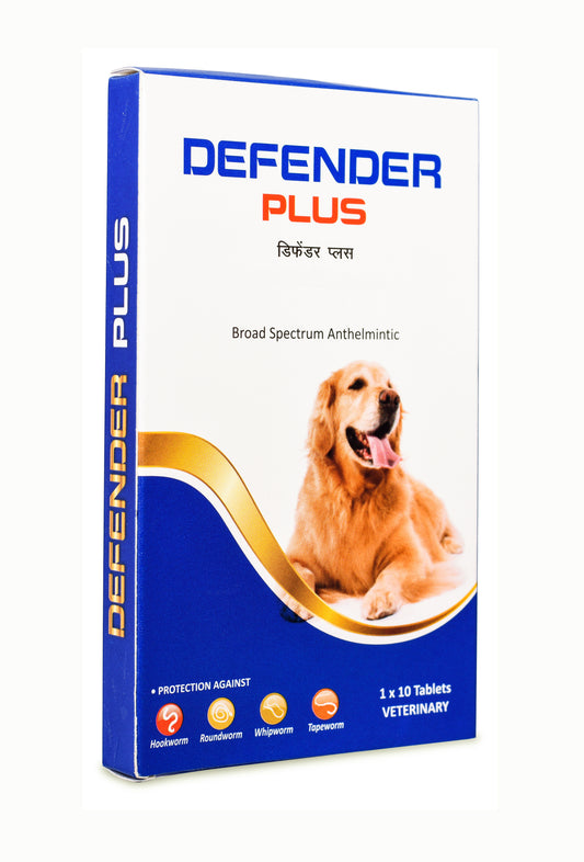 Defender Plus Dewormer Tablets for Dogs