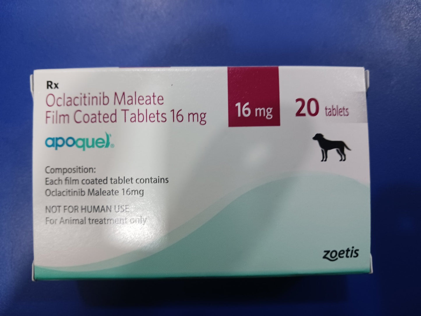 Zoetis Apoquel (Oclacitinib) 16mg Tablet for Dogs (20 Tablets)